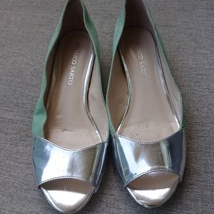 Two toned Spring/Summer Flats